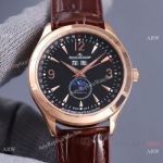 Copy Jaeger-LeCoultre Master Rose Gold Moonphase 42mm Watch